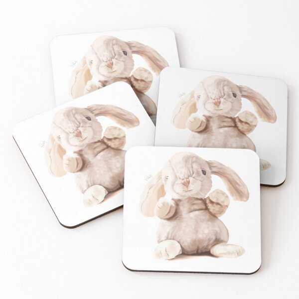 Item preview, Pink Bunny Plush designed and sold by Emily Chae.