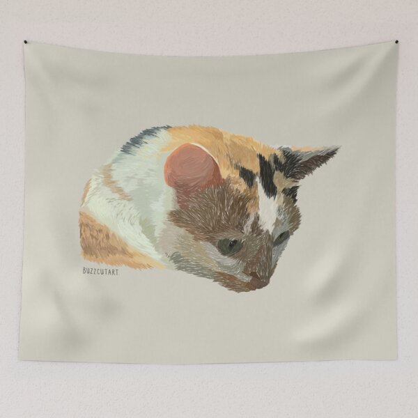 Item preview, cat power designed and sold by buzzcutart.