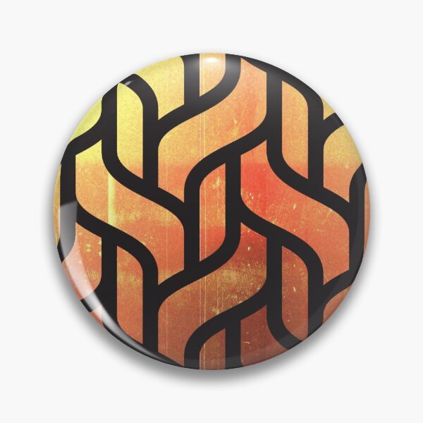 Item preview, Orange Interwoven Waves designed and sold by Designs By YL.
