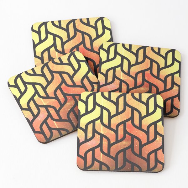 Item preview, Orange Interwoven Waves designed and sold by Designs By YL.