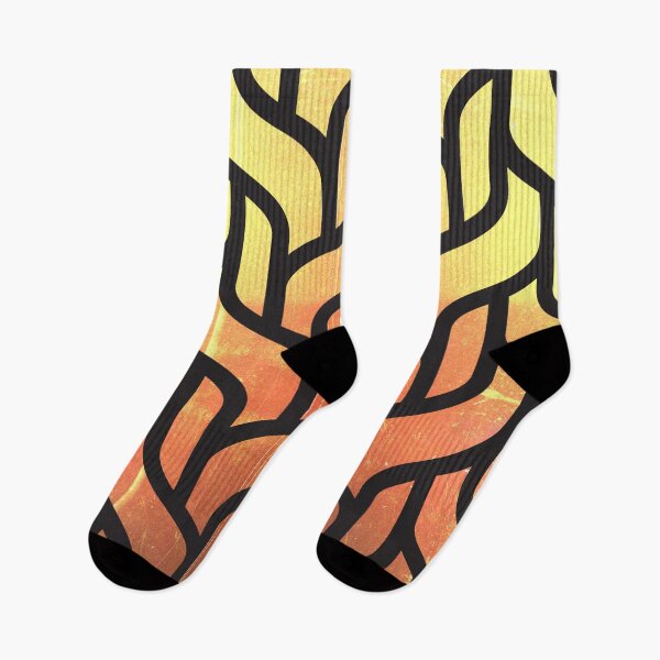 Item preview, Orange Interwoven Waves designed and sold by Designs By YL.