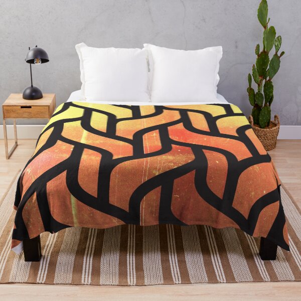 Item preview, Orange Interwoven Waves designed and sold by Designs By YL.