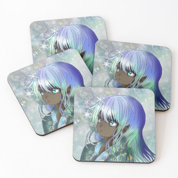 Item preview, Beautiful dark elf druid designed and sold by CuisineCat.
