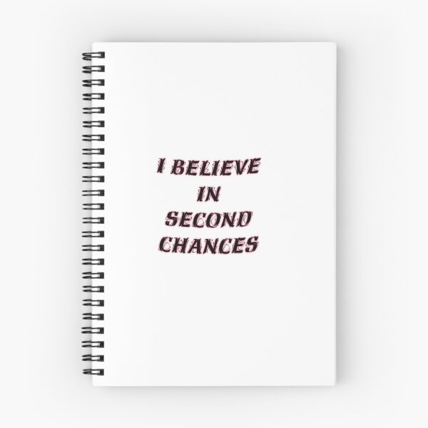Item preview, I believe in second chances designed and sold by Emystees.