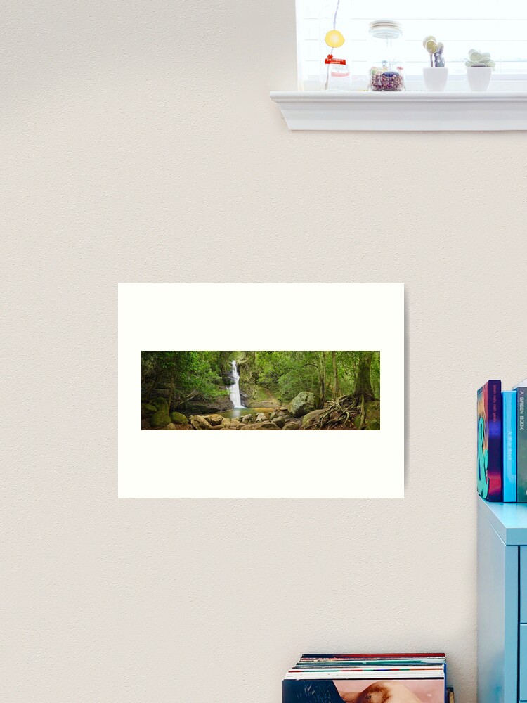 Thumbnail 2 of 3, Art Print, Cascades Falls, Macquarie Pass National Park, New South Wales, Australia designed and sold by Chockstone.