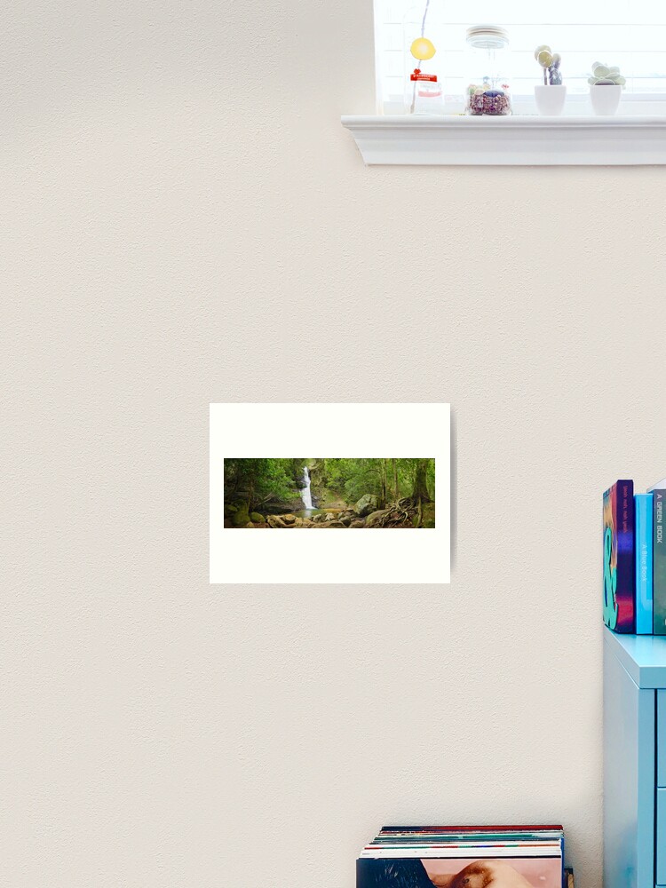 Thumbnail 2 of 3, Art Print, Cascades Falls, Macquarie Pass National Park, New South Wales, Australia designed and sold by Chockstone.
