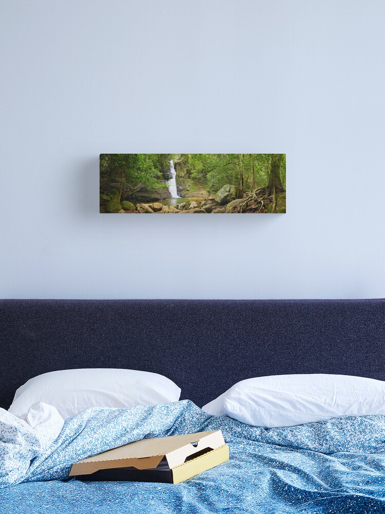 Thumbnail 2 of 3, Canvas Print, Cascades Falls, Macquarie Pass National Park, New South Wales, Australia designed and sold by Chockstone.