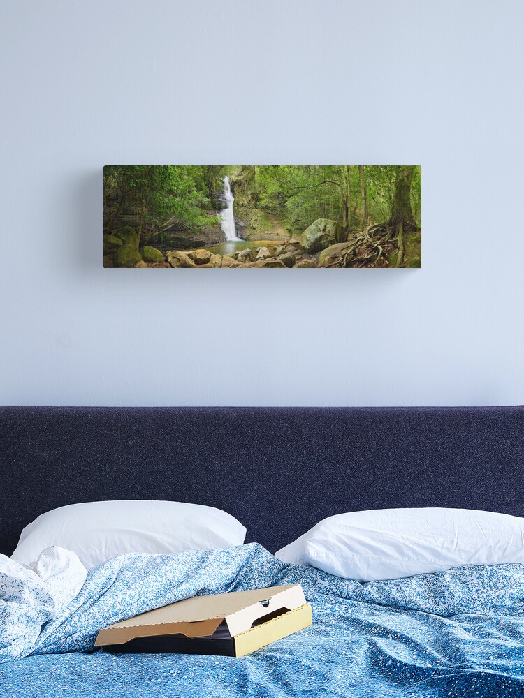 Thumbnail 2 of 3, Canvas Print, Cascades Falls, Macquarie Pass National Park, New South Wales, Australia designed and sold by Chockstone.