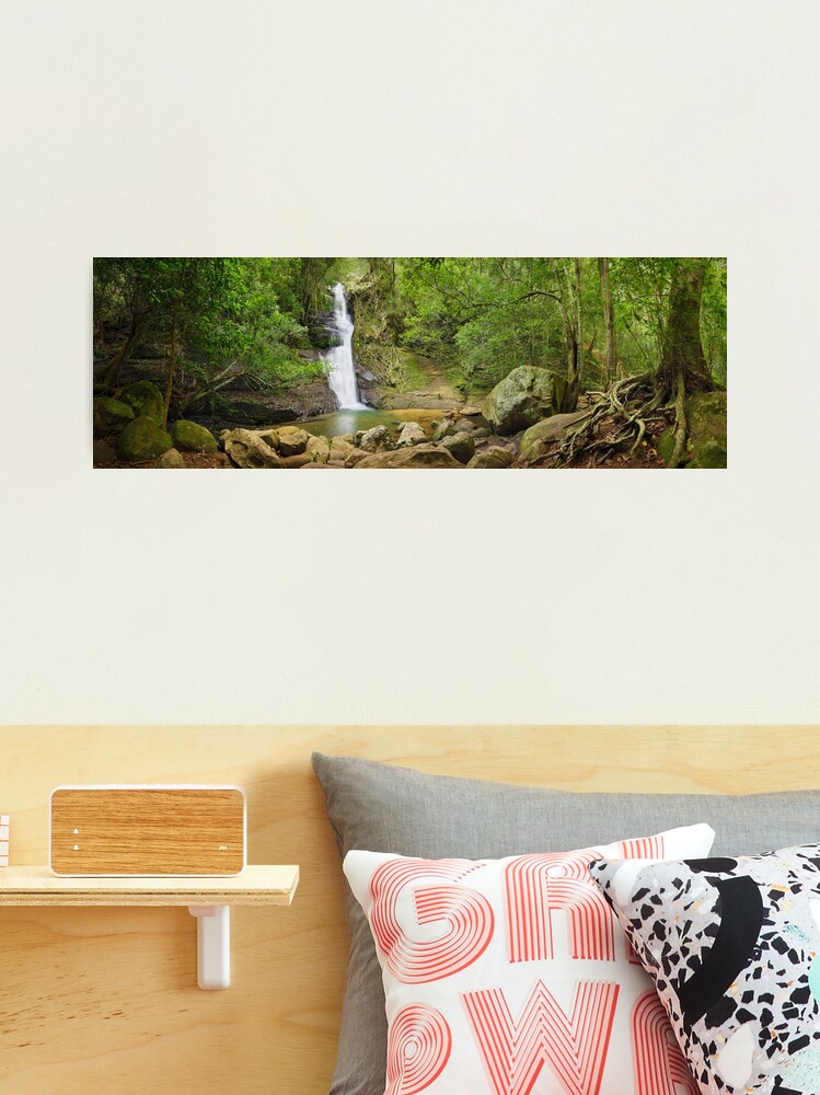 Thumbnail 2 of 3, Photographic Print, Cascades Falls, Macquarie Pass National Park, New South Wales, Australia designed and sold by Chockstone.