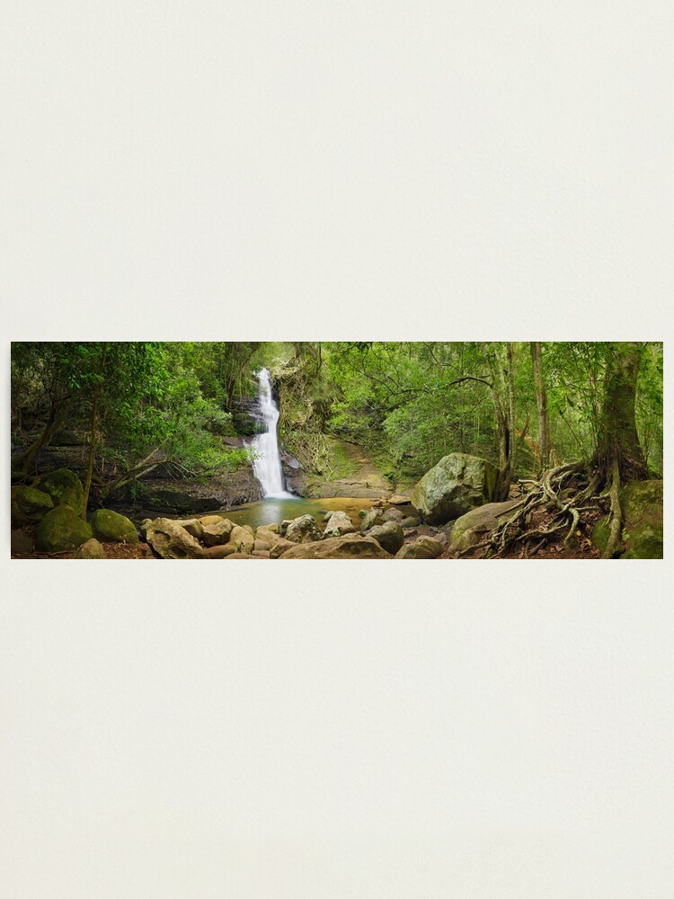 Thumbnail 1 of 3, Photographic Print, Cascades Falls, Macquarie Pass National Park, New South Wales, Australia designed and sold by Chockstone.
