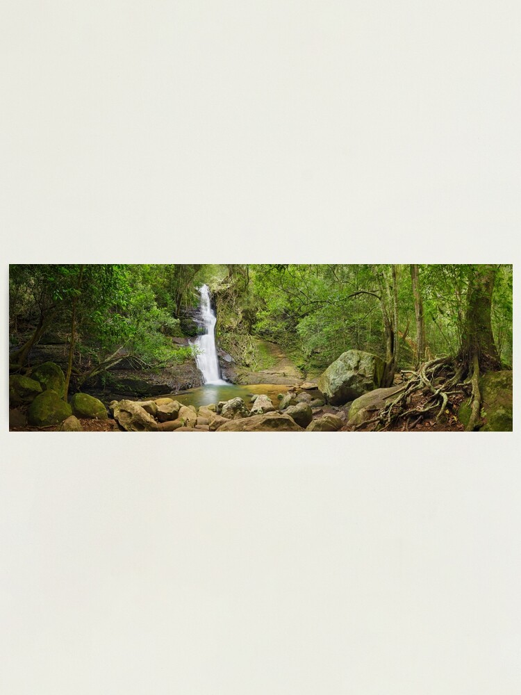 Thumbnail 1 of 3, Photographic Print, Cascades Falls, Macquarie Pass National Park, New South Wales, Australia designed and sold by Chockstone.