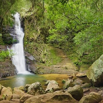 Artwork thumbnail, Cascades Falls, Macquarie Pass National Park, New South Wales, Australia by Michael Boniwell