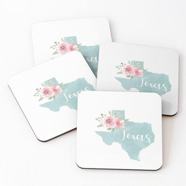 Item preview, Texas TX State Map Watercolor  designed and sold by owliedesign.