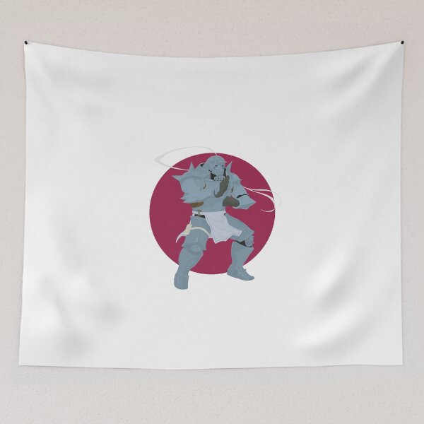 Item preview, Alphonse Elric  - Full metal alchemist minimalist anime print  designed and sold by AnimeDesignX.