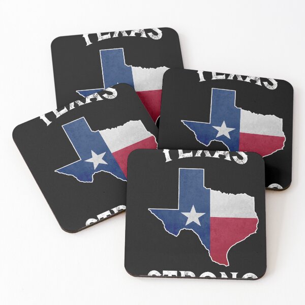 Artikelvorschau, starker Zustand von Texas Flagge 2w2 Schwarz entworfen und verkauft von sherriwester.