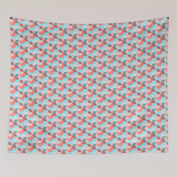 Item preview, Seamless 3D Cube Pattern 14 designed and sold by Jovydesign.