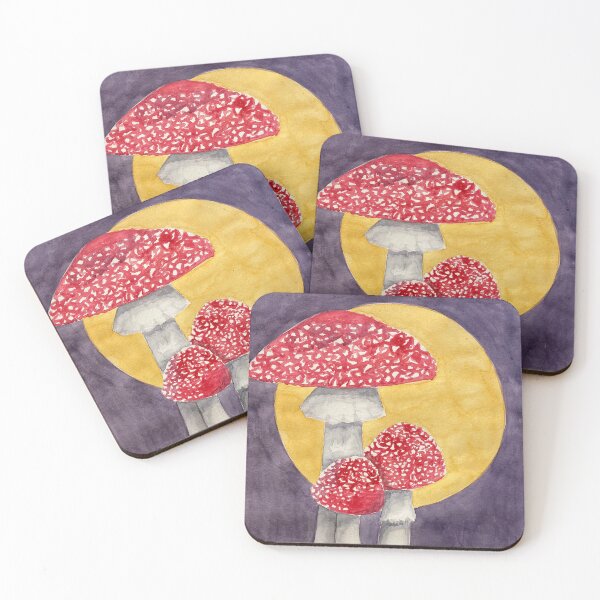 Item preview, Red Mushroom Moon designed and sold by khjelmar.