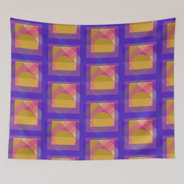 Item preview, boxed in split complementary abstract composition designed and sold by scrap-studio.