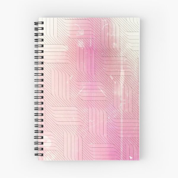 Aperçu de l'œuvre Tissage de panier contemporain rose fard à joues créée et vendue par Designs By YL.