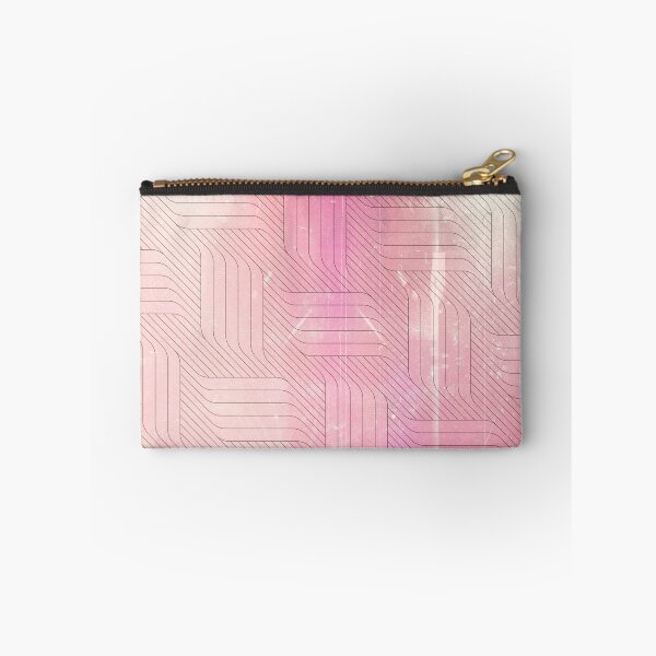 Aperçu de l'œuvre Tissage de panier contemporain rose fard à joues créée et vendue par Designs By YL.