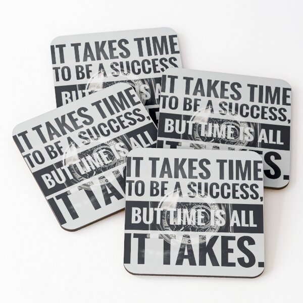 Item preview, It takes time motivation designed and sold by Lost Highway Horror..