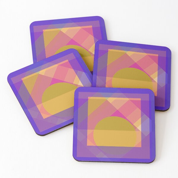 Item preview, boxed in split complementary abstract composition designed and sold by scrap-studio.