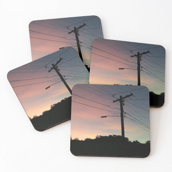 Item preview, Sunset Streetlamp designed and sold by PatchworkInk.