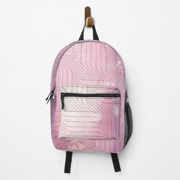 Aperçu de l'œuvre Tissage de panier contemporain rose créée et vendue par Designs By YL.