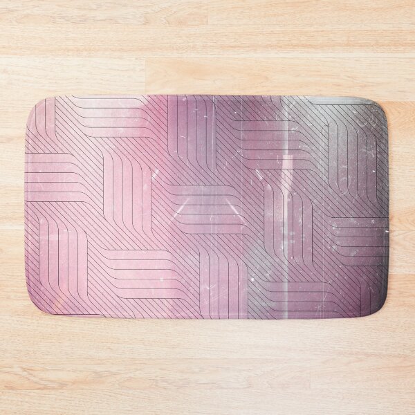 Aperçu de l'œuvre Tissage de panier contemporain rose créée et vendue par Designs By YL.