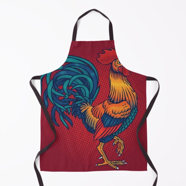 Item preview, vector illustration rooster designed and sold by romio006.
