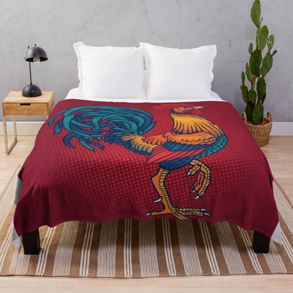 Item preview, vector illustration rooster designed and sold by romio006.