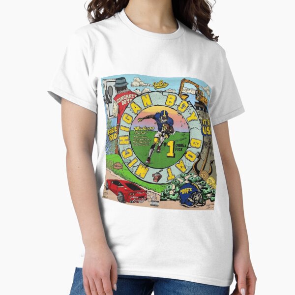 Vista previa del artículo con la obra «Lil Yachty Michigan Boy Barco», diseñado y vendido por havingthesun.