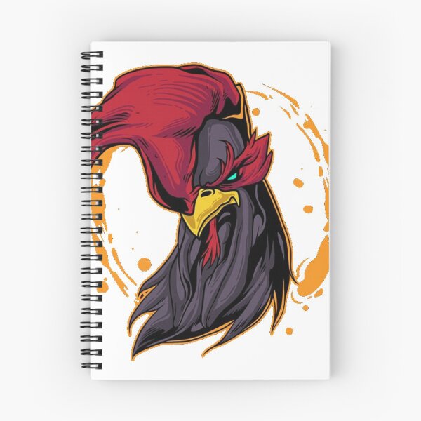 Item preview, angry rooster illustration designed and sold by romio006.