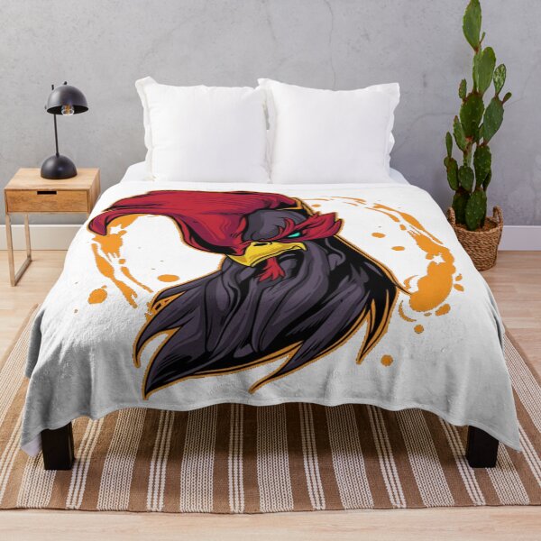Item preview, angry rooster illustration designed and sold by romio006.