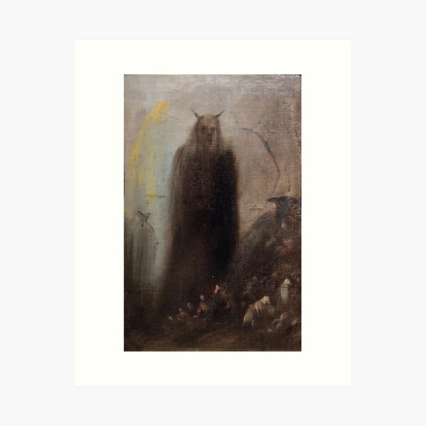 Item preview, Francisco de Goya (1746 – 1828) - Ghostly Vision (1801) designed and sold by VISIBLECREATION.