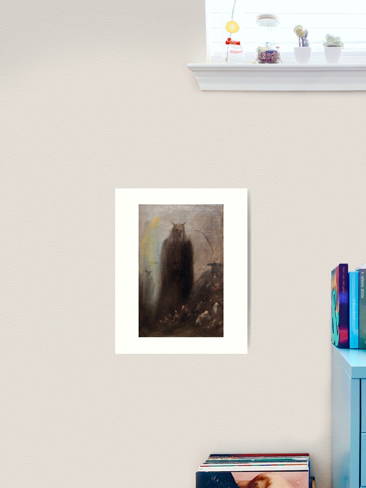 Thumbnail 2 of 3, Art Print, Francisco de Goya (1746 – 1828) - Ghostly Vision (1801) designed and sold by VISIBLECREATION.