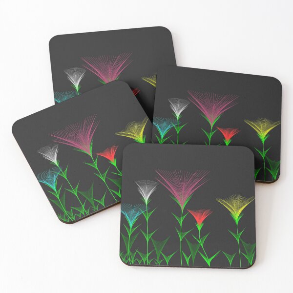 Item preview, Linear flowers designed and sold by ArtesBel.