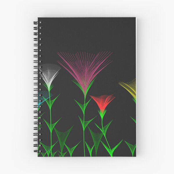 Item preview, Linear flowers designed and sold by ArtesBel.