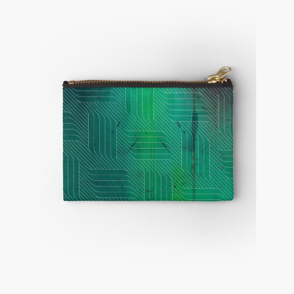 Aperçu de l'œuvre Tissage de panier contemporain vert créée et vendue par Designs By YL.
