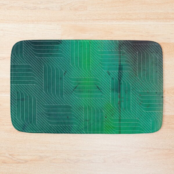 Aperçu de l'œuvre Tissage de panier contemporain vert créée et vendue par Designs By YL.