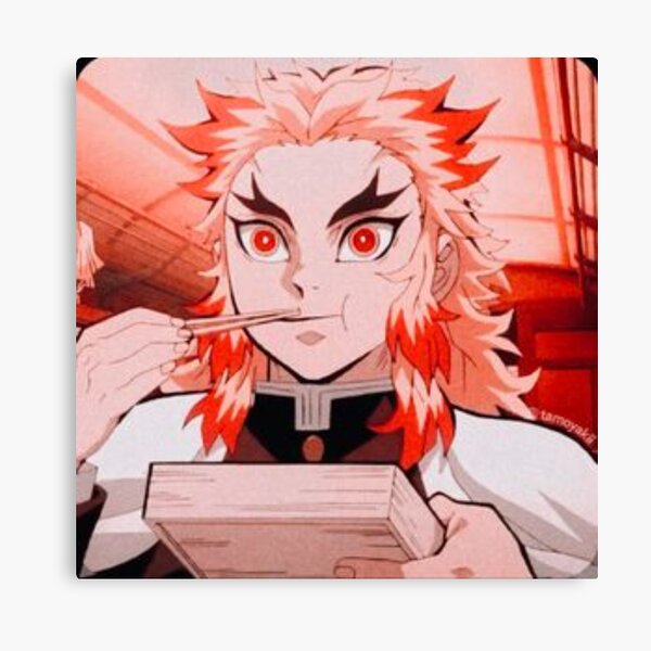 Rengoku Kyojurou Canvas Prints Redbubble