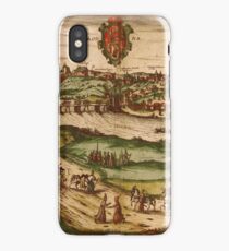 Grodno Vintage map.Geography Belorussia ,city view,building,political,Lithography,historical fashion,geo design,Cartography,Country,Science,history,urban iPhone Case/Skin