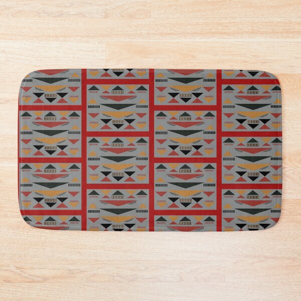 Item preview, Modern Triangles Galore on Gray designed and sold by zaphco.