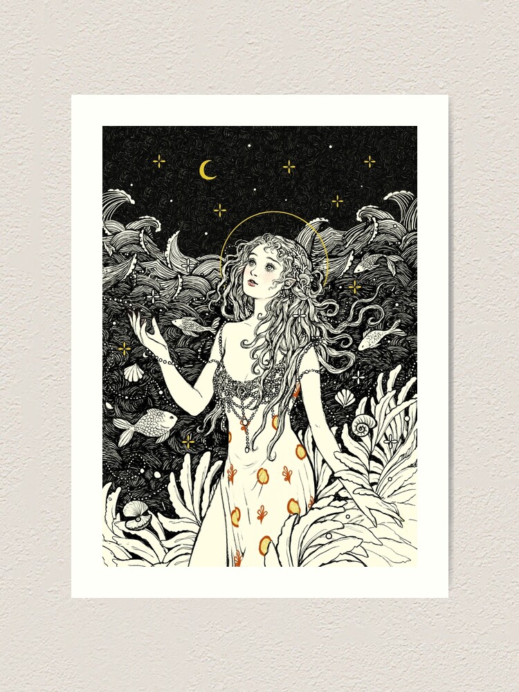 Alternate view of Mother of Pearl Art Print