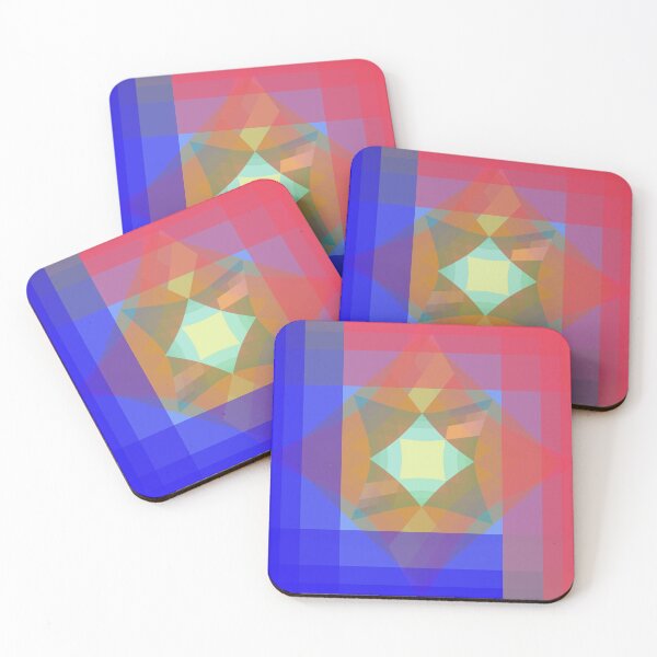 Item preview, color mixing quilt square designed and sold by scrap-studio.