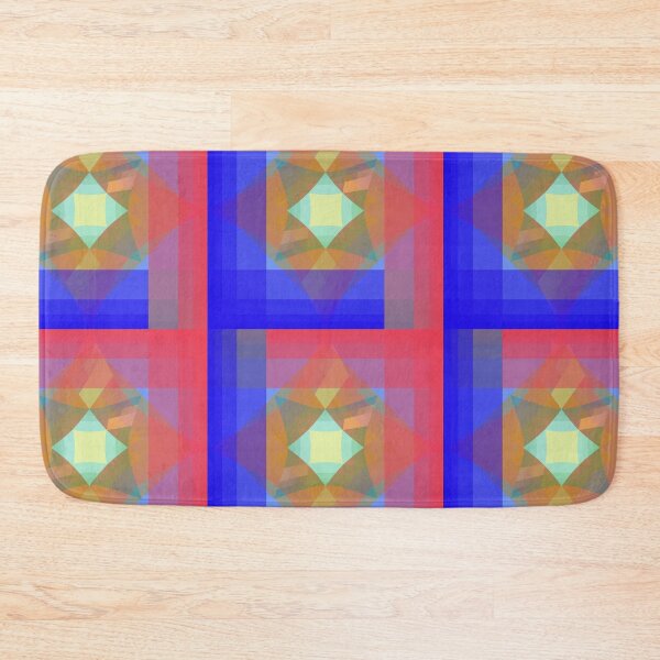 Item preview, color mixing quilt square designed and sold by scrap-studio.