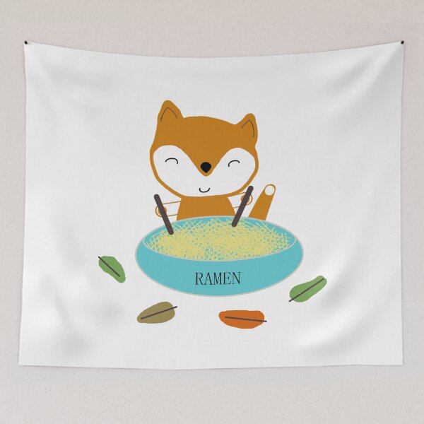 Item preview, Fox Leaves Ramen designed and sold by mrtraz.