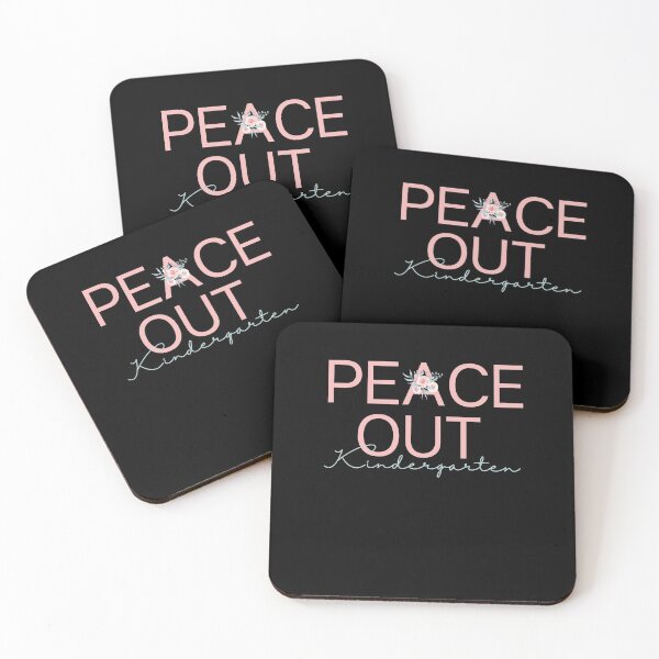 Item preview, Peace Out Kindergarten - Last Day of School Grad  designed and sold by TwistedTeeCo.