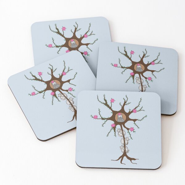 Item preview, Neuron Tree with Nucleowlus and Meowlin Sheath designed and sold by fogoosherie.