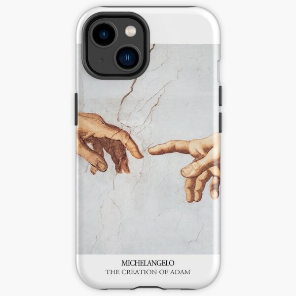 The Creation of Adam Michelangelo Fingers Touching iPhone Tough Case